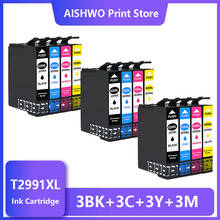 Cartucho de tinta para impresora EPSON, recambio de tinta Compatible con T2991, 29XL, XP255, XP257, XP332, XP335, XP342, XP, 235, 245, 247, 255, 257, 332, 335, 342, paquete de 12 Uds. 2024 - compra barato