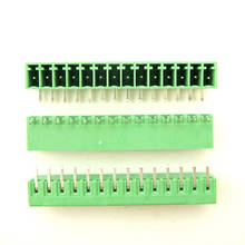 (50pcs/lot) 15EDG-3.5-14P Bend Pin PCB Screw Terminal Block Connector 3.5mm Pitch 14 Pins Plug in 2024 - buy cheap