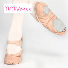 Professional Ballet Shoes Slippers Women Girls Toddler Genuine Leather Zapatillas Ballet Full Split Sole Ballet Dance Shoe 2024 - buy cheap