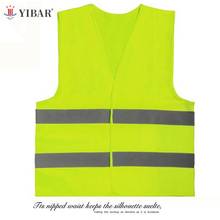 Neon Security Safety Vest High Visibility Reflective Stripes Orange & Yellow 2024 - buy cheap