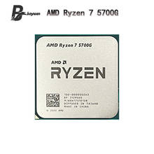 AMD Ryzen 7 5700G R7 5700G 3,8 ГГц Восьмиядерный 16-поточный процессор 65 Вт L3 = 16M 100-000000263 разъем AM4 2024 - купить недорого