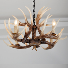 American Resin Candle Antler Chandelier Europe Deer Horn Chandeliers Lighting Fixtures,Vintage kitchen chandeliers for bedrooms 2024 - buy cheap