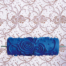 5" Embossed Paint Roller Sleeve Wall Texture Stencil Brush Pattern Decor 039Y 2024 - buy cheap