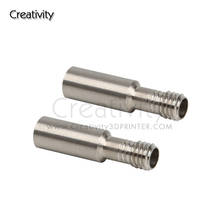 2/5/10Pcs/Lot MK8 M6 Throat with PTFE Tube 6*30mm Stainless Steel Thread Longer Feeding Part 1.75mm Filament 3D Printers Parts 2024 - buy cheap