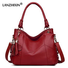 Lanzhixin Women Leather Handbags Women Messenger Bags Designer Crossbody Bag Women Tote Shoulder Bag Top-handle Bags Vintage 518 2024 - buy cheap