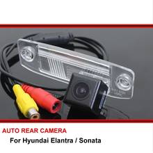 Cámara de visión trasera de marcha atrás para coche, accesorio para Hyundai Elantra XD HD MD UD Sonata NF YF SONY, visión nocturna, HD CCD 2024 - compra barato