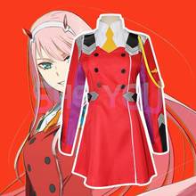 Anime DARLING in the FRANXX 02 Zero Two Cosplay Costume DFXX Cosplay Costume for Women Full Set ( Dress + Headwear ) 2024 - buy cheap
