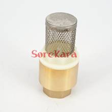 1/2" BSP Female Brass Body Stainless Net Spring Check Valve with Strainer Filter 1.6 Mpa 2024 - buy cheap