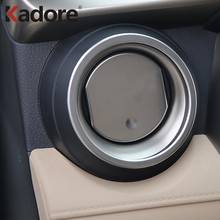 For Toyota RAV4 RAV 4 2016 2017 ABS Matte Air Vent Outlet Cover Trim Ring Decoration Molding Car Styling Interior Accessories 2024 - buy cheap