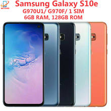 Samsung-smartphone Galaxy S10e G970U G970U1, Snapdragon 855, 6GB de RAM, 128GB de ROM, ocho núcleos, 5,8 pulgadas, NFC, Original, libre 2024 - compra barato
