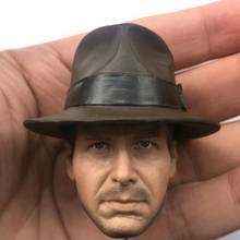 Custom 1/6 Dr. Henry Head Sculpt Raiders of The Lost Ark Harrison Ford Head Figure Toy 2024 - buy cheap