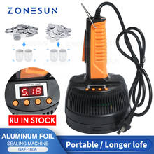 Zonesun-máquina portátil para vedação de garrafas, seladora de indução eletromagnética, de plástico, com folha de alumínio 2024 - compre barato