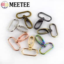 20Pcs Meetee 16-38mm Bag Strap Hook Buckle Metal Swivel Lobster Sanp Clasp DIY Webbing Hooks Keychain Trigger Buckles Accessory 2024 - buy cheap