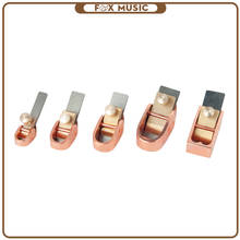5 pcs Rose Gold Color Plane Cutter Plane Stainless Steel Luthier Tool Set for DIY Violin Viola Cello Wooden Instrument SET 2024 - buy cheap