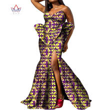 African Traditional Wear Boho Ankara Style Elegant dresses for women Split Party Bridesmaids Infinity Robe Longue Femme WY8491 2024 - buy cheap