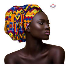 african Headwrap for Women's hair accessories Scarf Wrapped Head Turban Ladies Hair Accessories Scarf Hat Headwrap AF003 2024 - buy cheap