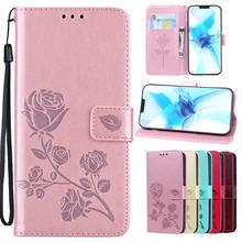 Wallet Flip Cover Cases For iPhone 12 11 Pro Max 12 Mini XS Max XR X Ten 10 6 6s 7 8 Plus SE 2020 5 5S Wallet Cover Capa Case 2024 - buy cheap