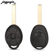 jingyuqin Remote Key Shell Case Remote Fob 2 Buttons Cover For BMW Mini Cooper R50 R53 Blank Key Cover 2024 - buy cheap
