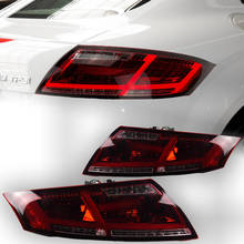 АКД стайлинга автомобилей для Audi TT задние фонари 2006-2013 TT светодиодный задний фонарь светодиодный DRL тормозной динамический сигнал заднего хода авто аксессуары 2024 - купить недорого