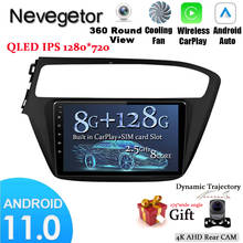 Android 11.0 DSP For Hyundai I20 2018 2019 Car Radio Multimedia Video Player GPS Navigation NO 2 din DVD Octa-Core 2024 - buy cheap