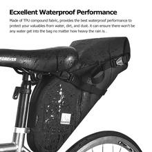 Sahoo-bolsa impermeable para bicicleta, sillín reflectante de 7L de capacidad, plegable, para ciclismo de montaña o carretera 2024 - compra barato