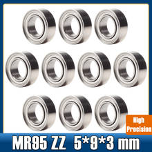 Mr95zz rolamento ABEC-5 ( 10 pces) 5*9*3mm miniatura mr95z rolamentos de esferas mr95 zz L-950ZZ 2024 - compre barato