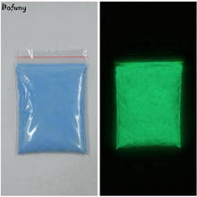 Светящаяся Пудра #4 синего, зеленого цвета 500 г/пакет, материал для украшения, пигмент для сияющей краски DIY, суперяркая Люминесцентная пыль 2024 - купить недорого