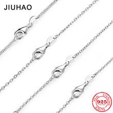 100% 925 Sterling Silver Multi-purpose Lobster Clasp Adjustable Necklace Chain Necklace for Women Pendants Fine Jewelry 2024 - buy cheap