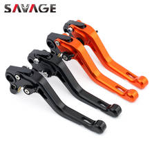 Short Brake Clutch Levers For 690 Supermoto/DUKE/SMC/R 640 LC4 SUPERMOTO/DUKE II Motorcycle Accessories CNC Handles Adjustable 2024 - buy cheap