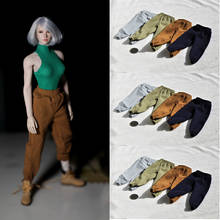 1/6 Female Soldier Pants Sportwear Puppet Clothing Trendy Doll Harem Pants Knitted Sweatpants Fit 12Inch Action Figure Model 2024 - buy cheap