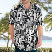 2022 New 3D The King Elvis Presley Hawaiian Shirt Men Summer Short Sleeved Shirts Men's Shirts Oversize Camisa Social 5XL AS033 2024 - buy cheap