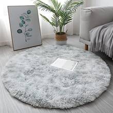 Christmas Warm Thick Round Rug Carpets for Living Room Soft Home Decor Bedroom Kid Room Plush Decoration Salon Thicker Pile Rug 2024 - buy cheap