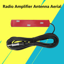 Antena amplificadora de señal de Radio para coche, 5 metros de longitud, estéreo electrónico, FM, aérea 2024 - compra barato