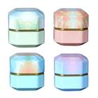 Flower Tin Mini Tin Loose Tea Diamond Shape Coffee Candy Storage Box Metal Case Wedding Party Container Green Tea Box Canister - specifications