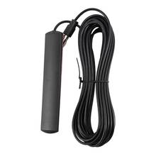 Antena de Radio para coche ANT-309-antena Universal de Radio FM para coche, accesorio negro, amplificador de Radio, montaje de parabrisas aéreo 85-112MHZ 2024 - compra barato