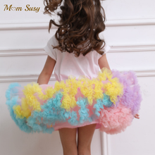 Baby Girl Tutu Skirt Ballerina Pettiskirt Fluffy Infant Toddler Ballet Princess Tulle Clothes Party Birthday Costume Dance 1-10Y 2024 - buy cheap