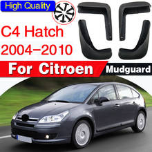 Set Car Mud Flaps For Citroen C4 1 2004-2010 Hatchback Mudflaps Splash Guards Mud Flap Mudguards Fender Front Rear 2005 2006 2024 - buy cheap