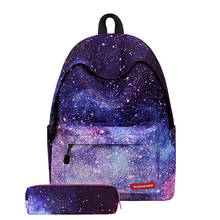 Creative Starry Sky Shoulder Bag Polyester Fashion Student School Bookbag Harajuka Casual Travel Large Capacity Laptop Backpack 2024 - buy cheap