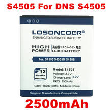 LOSONCOER 2500 mAh S4505 para DNS S4505 S4505M S4506 baterías de batería + número de seguimiento 2024 - compra barato