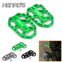 Reposapiés para motocicleta Kawasaki Versys 650, 1000, X300, 2012-2019, reposapiés, placa de extensión de Pedal, Versys1000, verssys650 2024 - compra barato