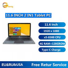 11.6 Inch Tablet PC NC01 Windows 10 4GB RAM 128GB ROM With Pin Docking Keyboard Quad Core x5-8300 1920*1080 IPS HDMI-compatible 2024 - buy cheap