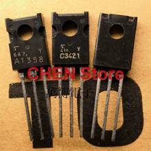 10 pares de tubos de áudio toshiba 2sa1358 2sc3421 a-126 transistor a1358 c3421 y amplificador de potência 2sa1358--y 2024 - compre barato