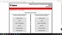 Bobcat-Sistema avanzado de localización de problemas (BATS), 2018/09,2021 + varios idiomas 2024 - compra barato
