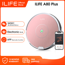 ILIFE A80 Plus Sweeping Mop Robot for Home,Draw Cleaning Area On Map,WiFi App,Restricted Area Setting,Smart Home Carpet Washing 2024 - buy cheap
