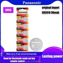 Panasonic baterias de botão de lítio, cr2016 3v para relógio, brinquedo, relógios remotos, computadores, gravadores de voz 2024 - compre barato