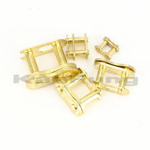 Cadena de eslabones para motocicleta, accesorio de color dorado, 25H, T8F, 420, 428, 520, ATV, Quad Pit Pro 2024 - compra barato