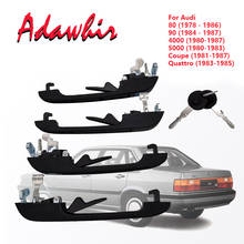 1 Set Door Handle Outer for AUDI 80 100 Coupe/Quattro Quattro/Sport URQUATTRO  813837205C  813837206C 813839205  813839206 2024 - buy cheap