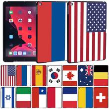 Cover for IPad 9th 7th 8th Gen 10.2"/Mini 1/2/3/4/5/iPad 2/3/4/5th 6th/Air 5th 4th 3th/Air 1 2 9.7" Flag Print Slim Tablet Case 2024 - buy cheap