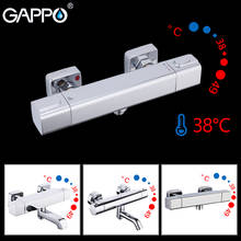 GAPPO Shower System thermostatic shower bath mixer with thermostat wall mounted shower tub faucet water mixer bath griferia 2024 - buy cheap