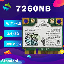 Wireless Card for Intel Wireless-N7260 7260HMW NB Mini PCI-E 802.11b/g/n 300M for HP EliteBook 820 840 850 FIT 400PO 600PO 800EO 2024 - buy cheap